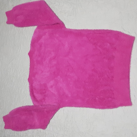 Sweet Love Fuzzy Purple V-Neck Sweater Size 1XL/2XL. - Picture 4 of 10